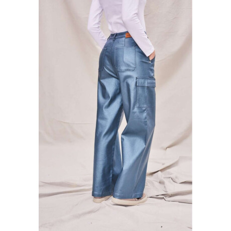 Metallic Cargo Verde Azulado