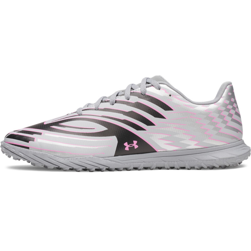UA U Shadow Club 4 Turf-WHT BLK-001