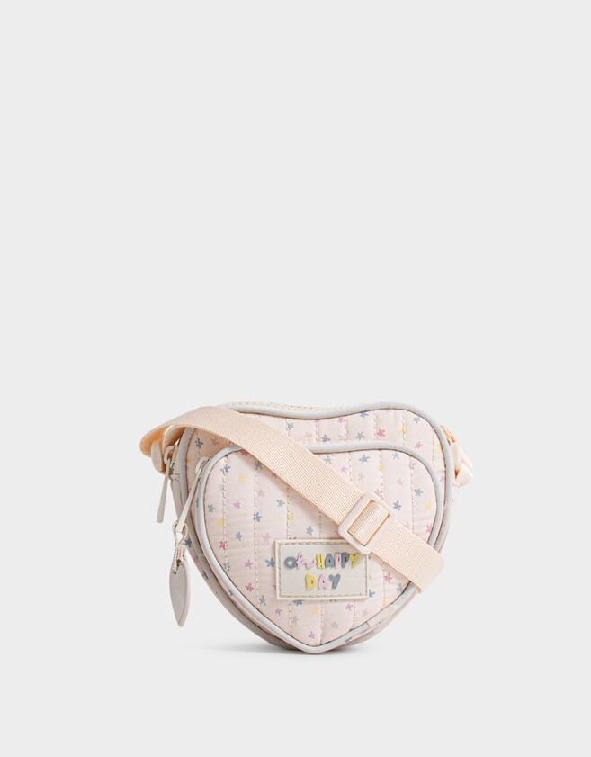 Mochilas y Carteras Infantiles Bandolera Infantil De Corazón - Estampado Flores