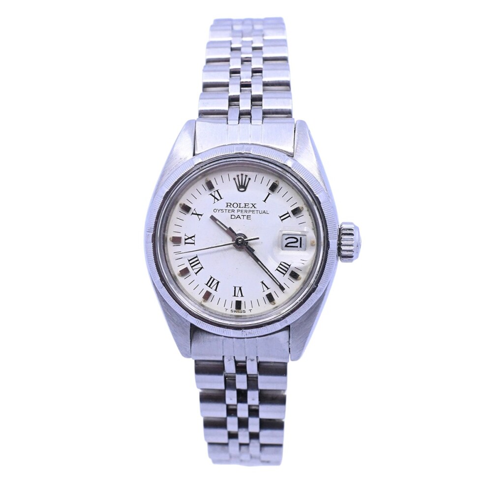 Rolex date dama 6919 año 1980 caja 26 mm acero inoxidable. Rolex date dama 6919 año 1980 caja 26 mm acero inoxidable.