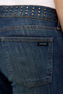 LOW BOOTCUT STUD VINTAGE BLUE Azul