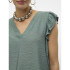 VMNATJA SL FLOUNCE TOP WVN GA Laurel Wreath