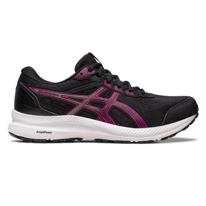 GEL Contend 8 - Mujer Black/pink Rave