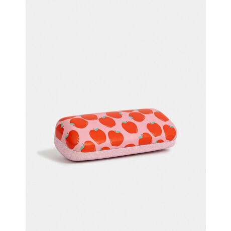 Estuche De Anteojos Rígido Rosa Claro