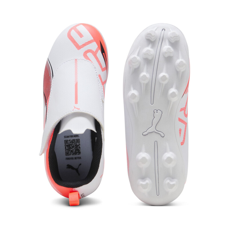 Championes Puma Fútbol Ultra 5 Play de Niños - 108172 01 Blanco