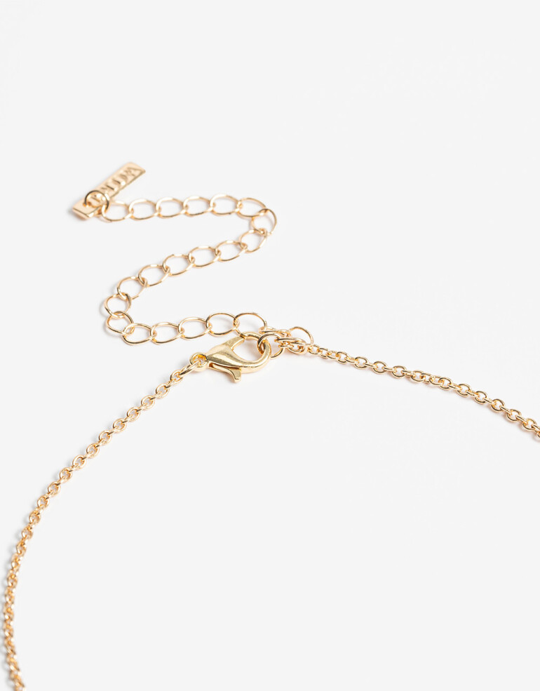 Collares Cortos Metal Collar Corto Estrellas - Dorado