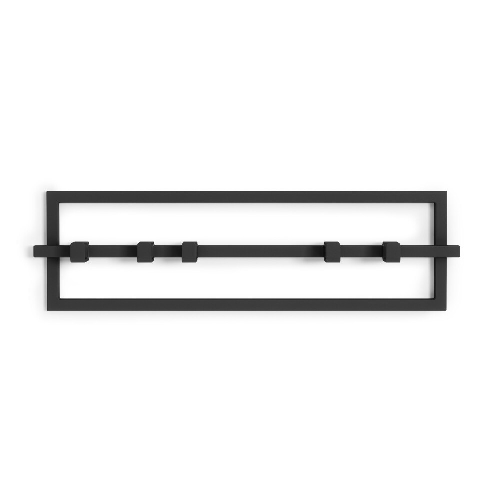PERCHERO METAL NEGRO CUBIKO UMBRA