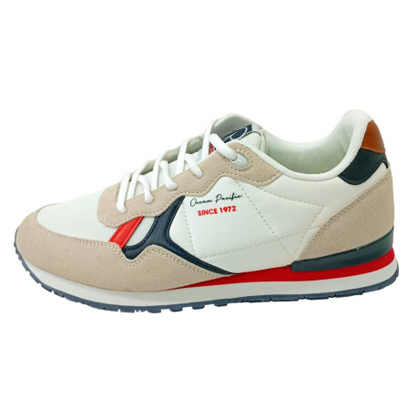 Calzado Championes OceanPacific Hombre Urbano Casual Blanco/Gris