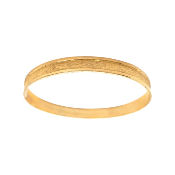 Esclava rayada con Borde-Oro bajo-Sin piedra-ES8000 Sinpiedra