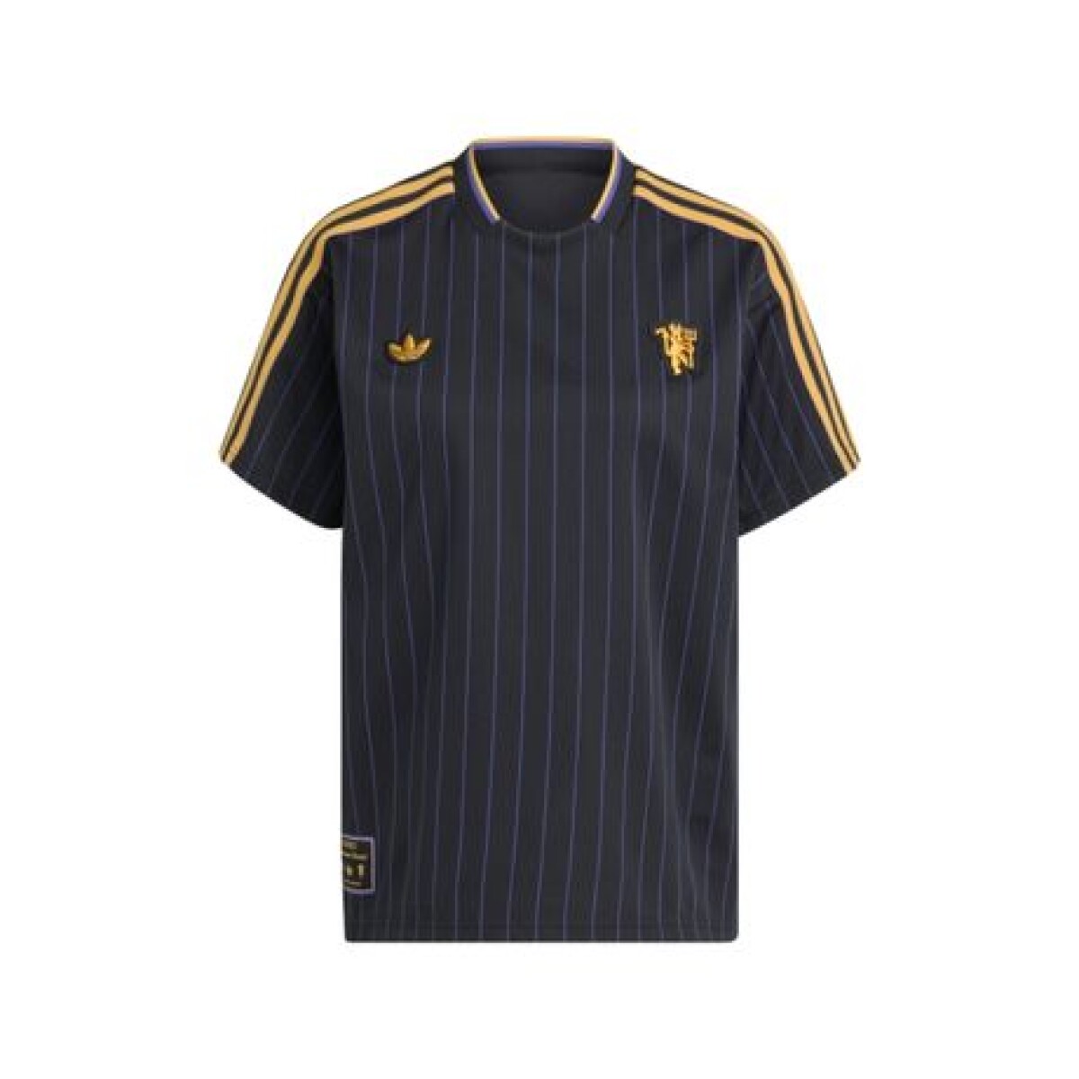 REMERA adidas MANCHESTER UNITED TERRACE ICONS - Blue & Yellow 