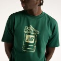 Remera New Balance de Hombre - Digitally - MT62M06CNOG GREEN