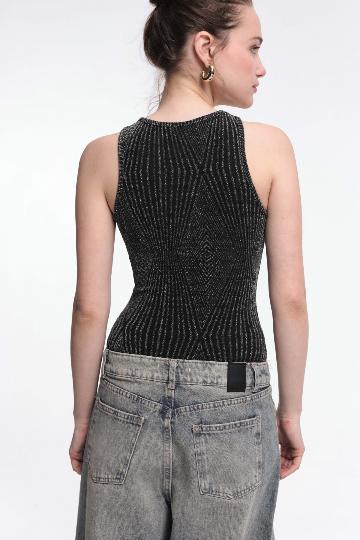 Body Glitter Plateado