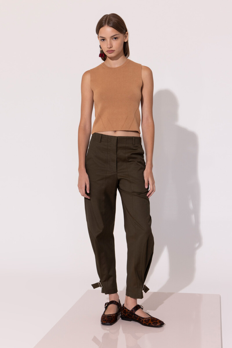 PANTALON YOKO Verde Militar