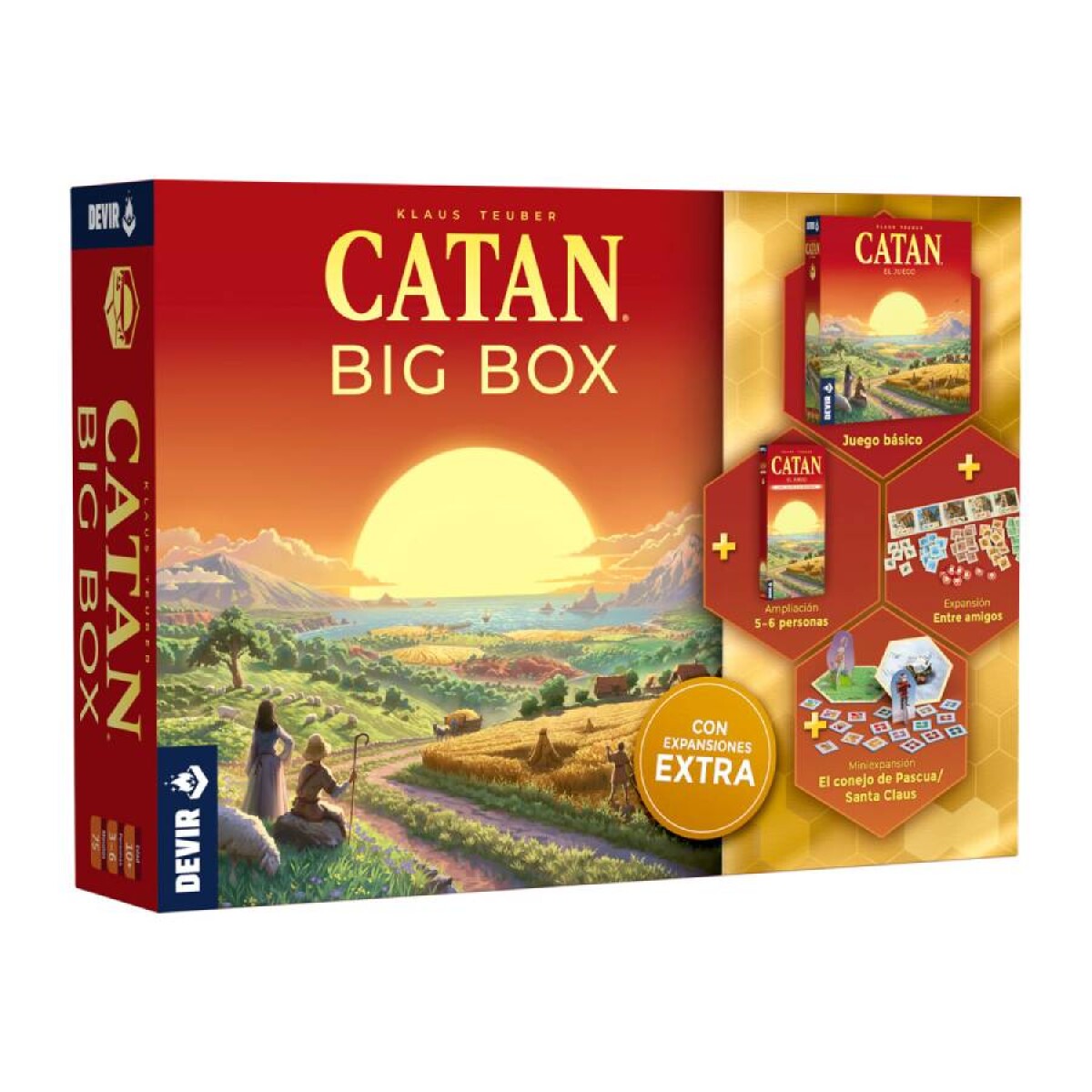 Catan Big Box (6 Jugadores) Nueva Edición 