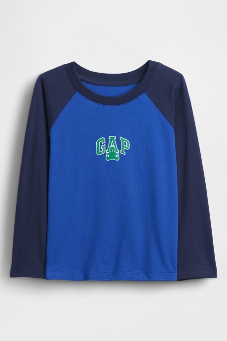 Remera Logo Gap Toddler Niño Royal Gem
