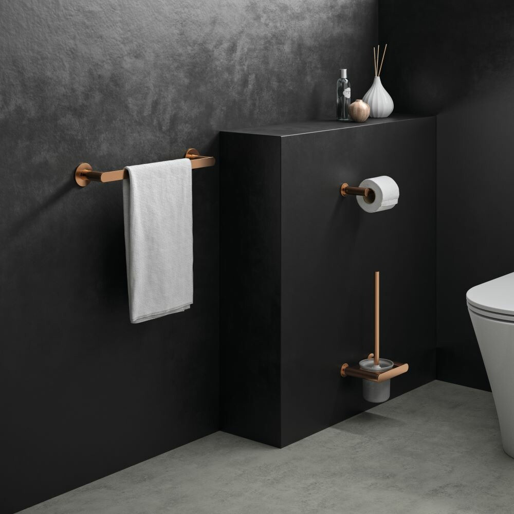 TOALLERO XL COBRE CEPILLADO 60 CM TOAL02CUC Toallero Xl Cobre Cepillado 60 Cm Toal02cuc