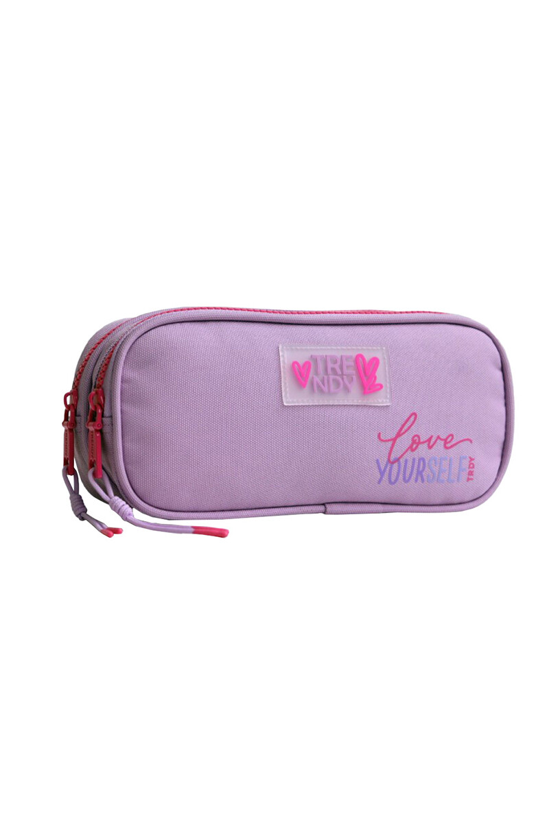 Cartuchera Trendy Violeta