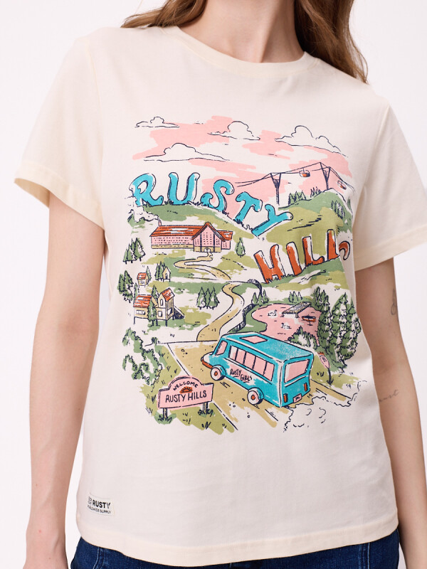 T-SHIRT ELPHIN RUSTY Crudo