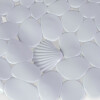ALFOMBRA ANTIDESLIZANTE BLANCO 69X35CM Unica