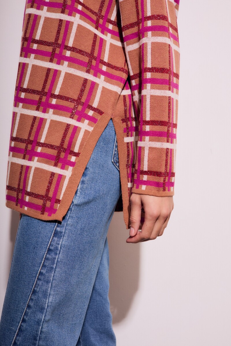 Sweater Intarsia Mocha