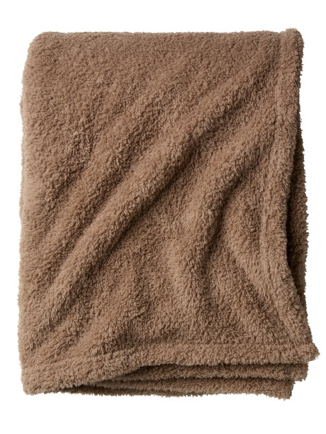 Manta throw HASSELURT pelo 130x170 arena osc Manta throw HASSELURT pelo 130x170 arena osc