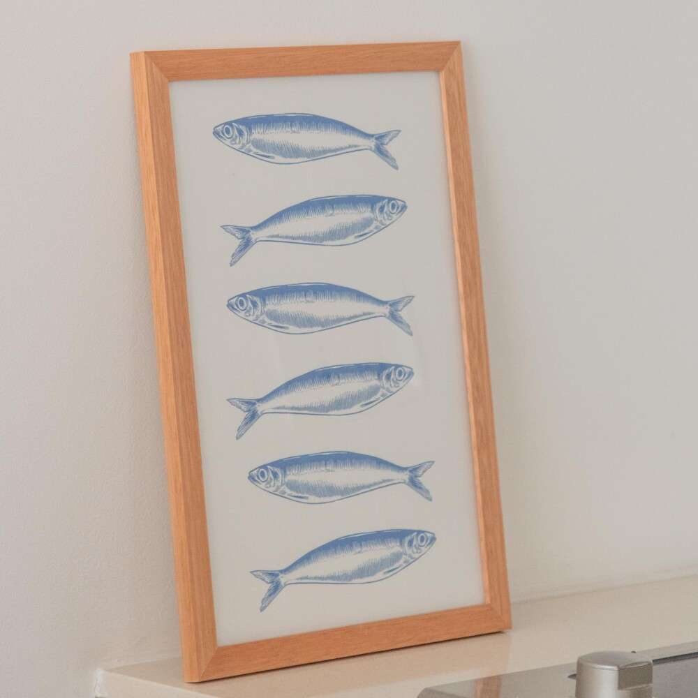 Cuadro Sardinas Grande Cuadro Sardinas Grande
