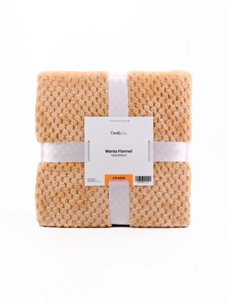 FLANNEL PANAL 2 PLAZA BEIGE