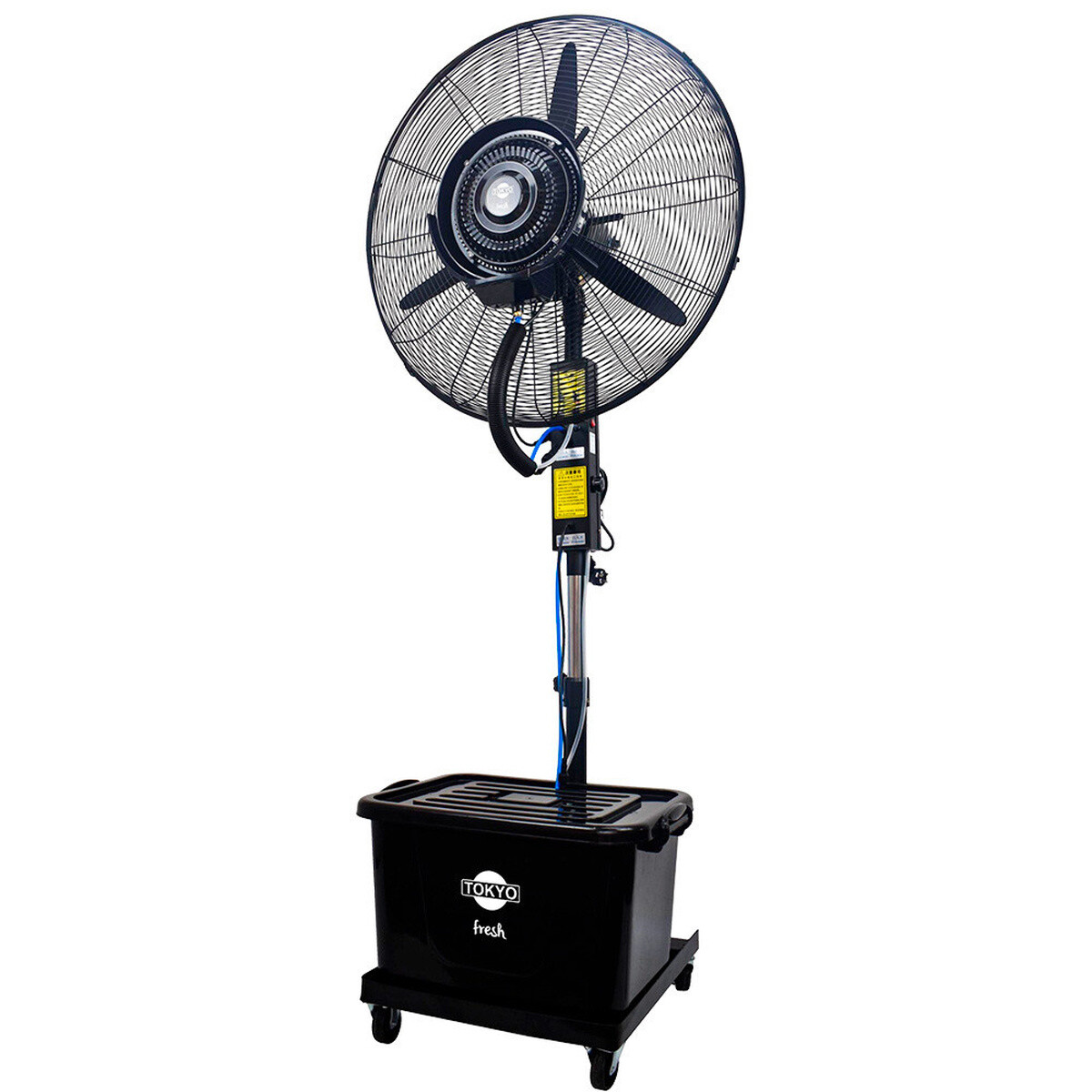 VENTILADOR DE PIE TOKYO FRESH INDUSTRIAL 26" CON HUMIDIFICADOR OPCIONAL - Unica 