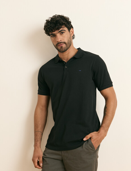 520752 REMERA HARRINGTON LABEL Negro