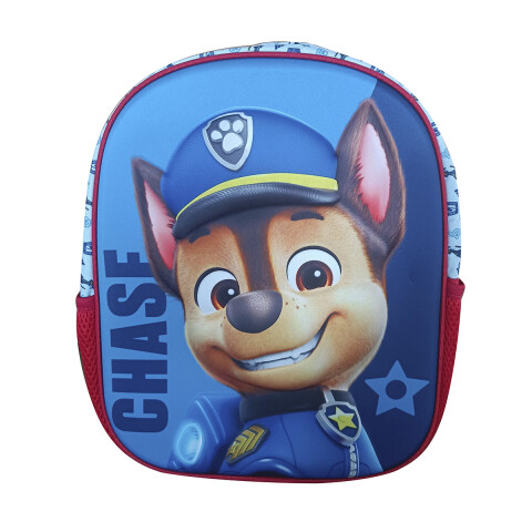 Mochila Infantil 3D Paw Patrol Tafeta Chica 30 cm U