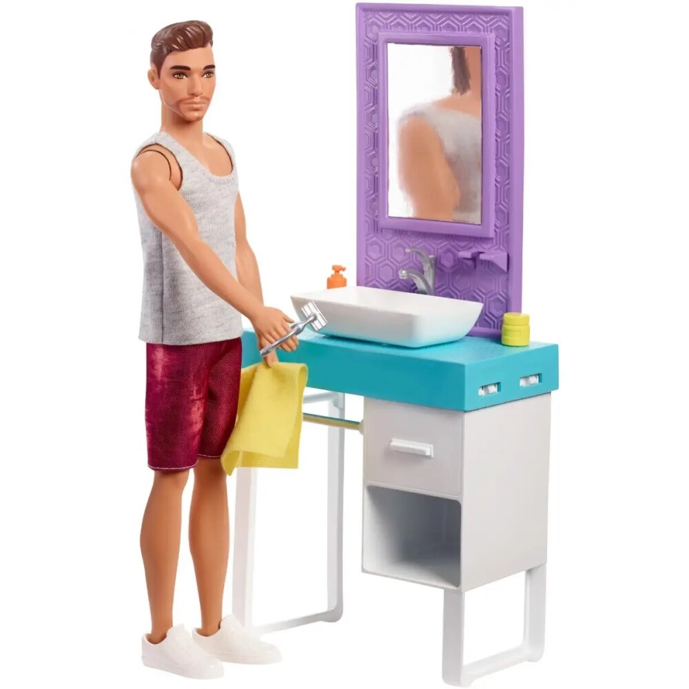 Barbie Ken con Muebles BARBIE - KEN Y MUEBLES