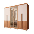 ROPERO 6 PUERTAS MODELO SINATRA 2.6 COLOR FREIJO/OFF WHITE Ropero 6 Puertas Modelo Sinatra 2.6 Color Freijo/off White
