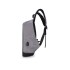 Mochila Anti Robo Impermeable Puerto Usb Para Celular Variante Color Gris