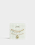 Pulseras Flexibles Sets Flores atrapadas Sets De Pulseras - Dorado