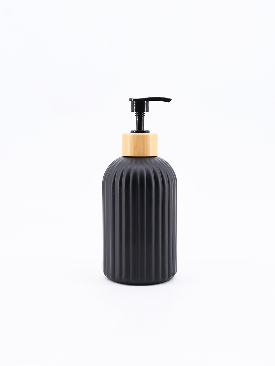 DISPENSADOR LISTRADO MATE - NEGRO 