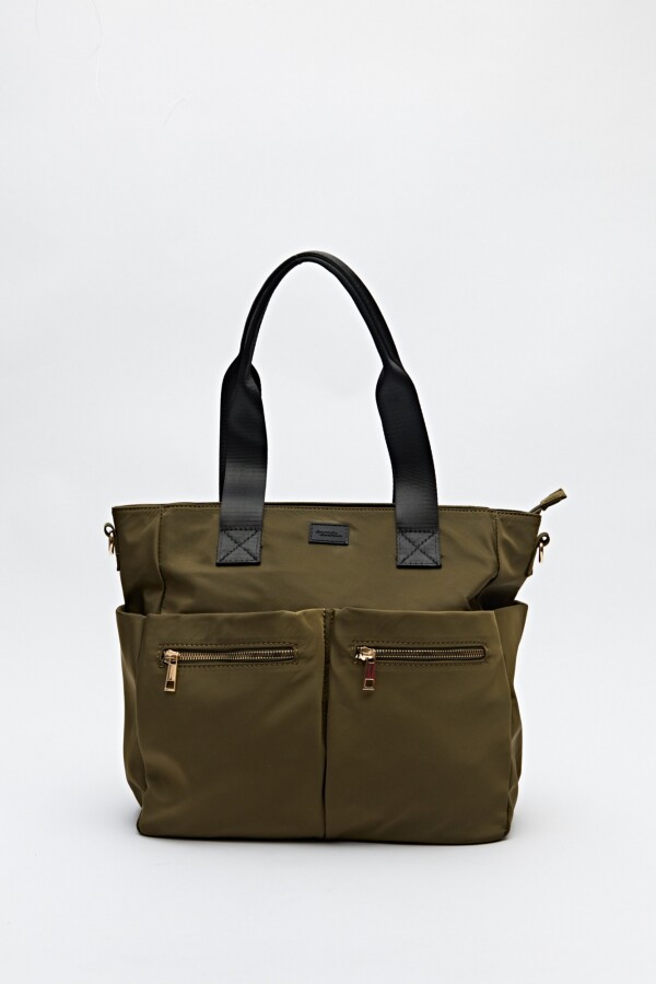 BOLSO SHEERAN Verde Militar
