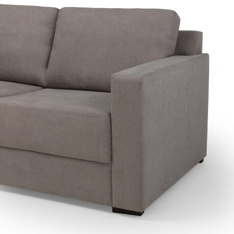 Sofá Amalfi - Tela Microfibra - 2 cuerpos TB7130 - Gris