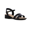 Sandalia Mujer Comfortflex Taco Bajo Negro