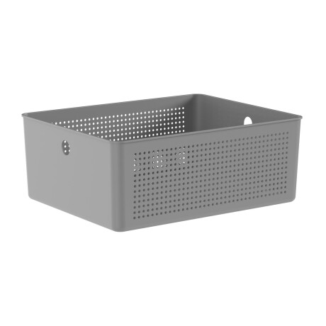 CESTA ORG POLIPROPILENO GRIS FLOW