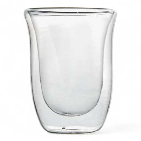 Vaso Doble Pared Borosilicato 350ml Sin Color