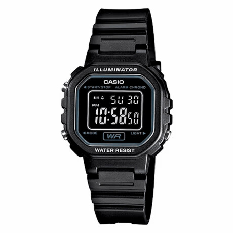 Reloj CASIO LA20WH-1BDF Resina Negro Esfera 30mm 0