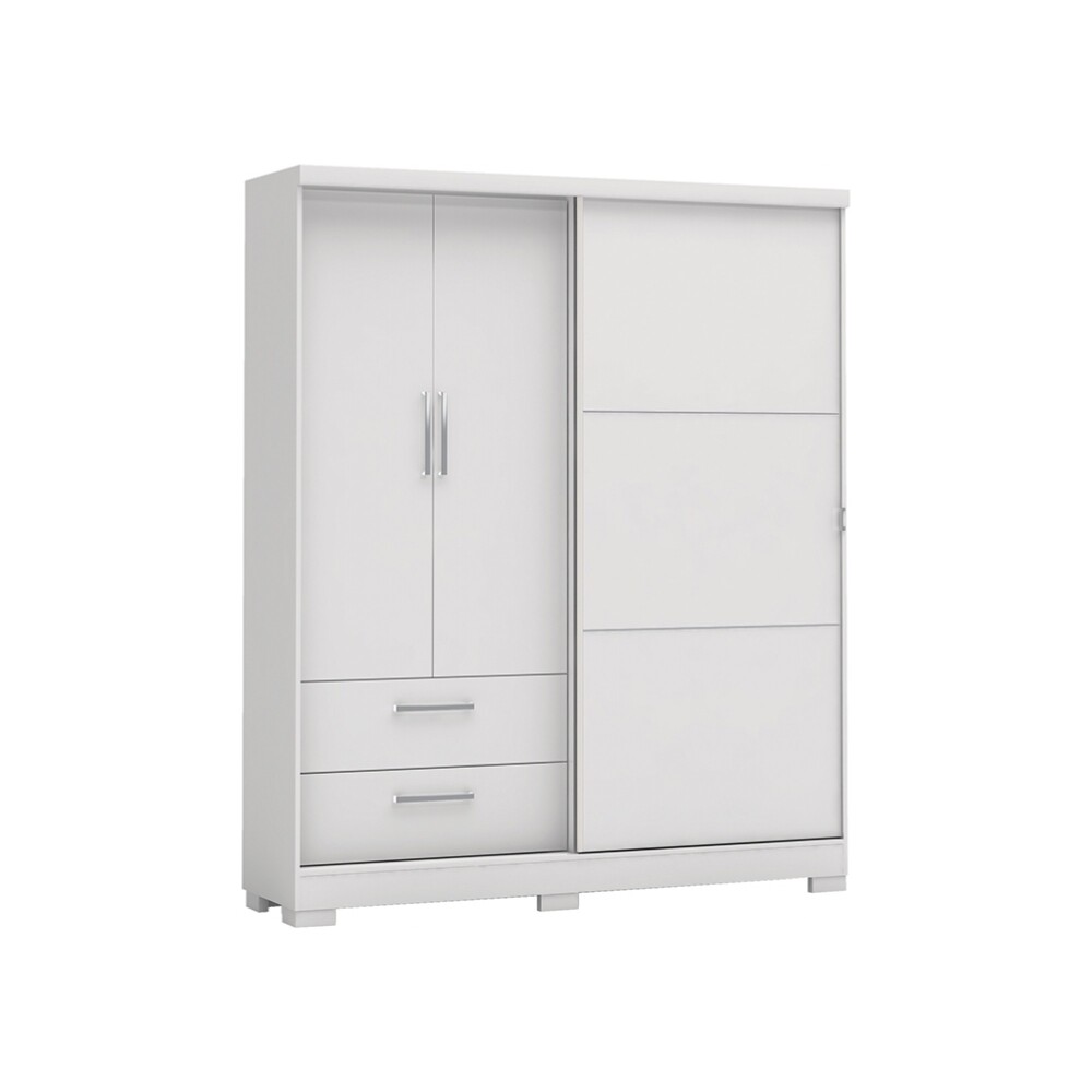 ROPERO 3 PUERTAS CORREDIZAS MDP BLANCO C533