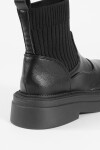 Botas caña elastizada negro
