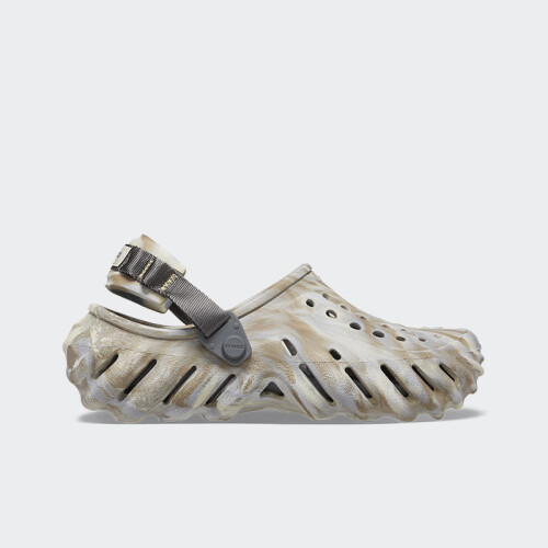 Echo Clog Marbled Gris
