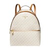 MOCHILA MICHAEL KORS VALERIE 30F2G9VB2B - Adulto - Blanco Blancocombinado
