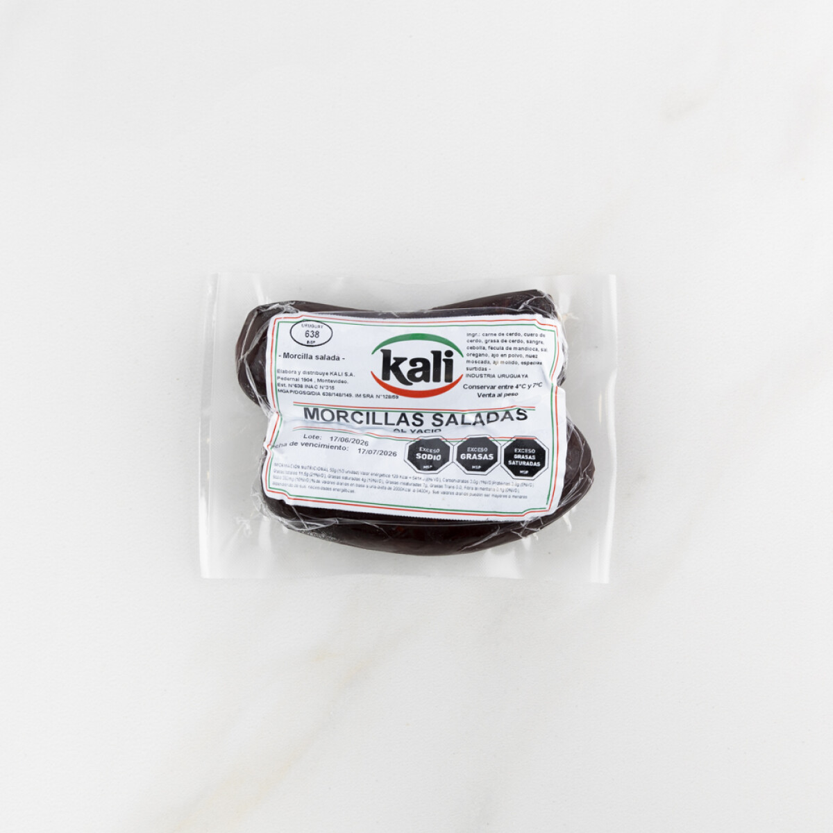 Morcilla Salada Kali 