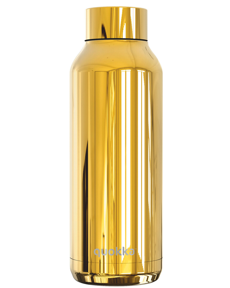 Botella térmica en acero inoxidable Quokka Solid 510ml - GOLD 