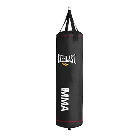 Bolsa Boxeo Everlast Profesional 1mt + Cadena + Rotor Negro