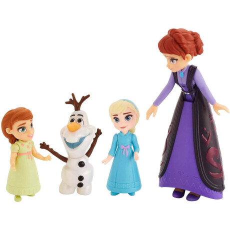 Pack X9 Mini Figuras Personajes Frozen 10cm Hasbro 2
