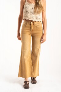 Flare Wide Leg Lavado Camel